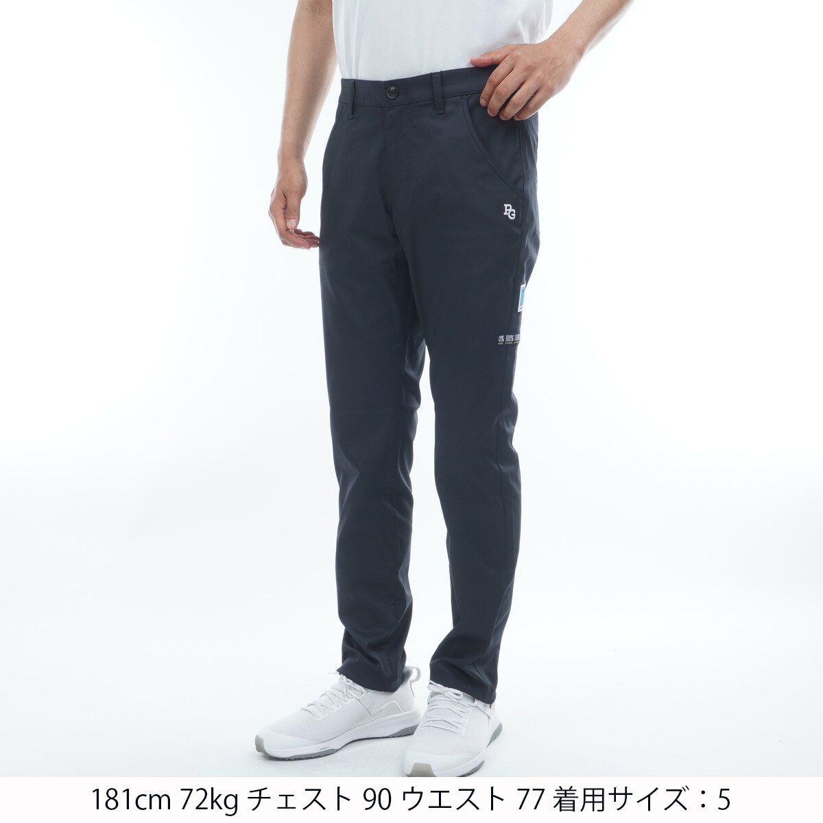 ストレッチドビー ノータックパンツ(ロングパンツ)|PEARLY GATES