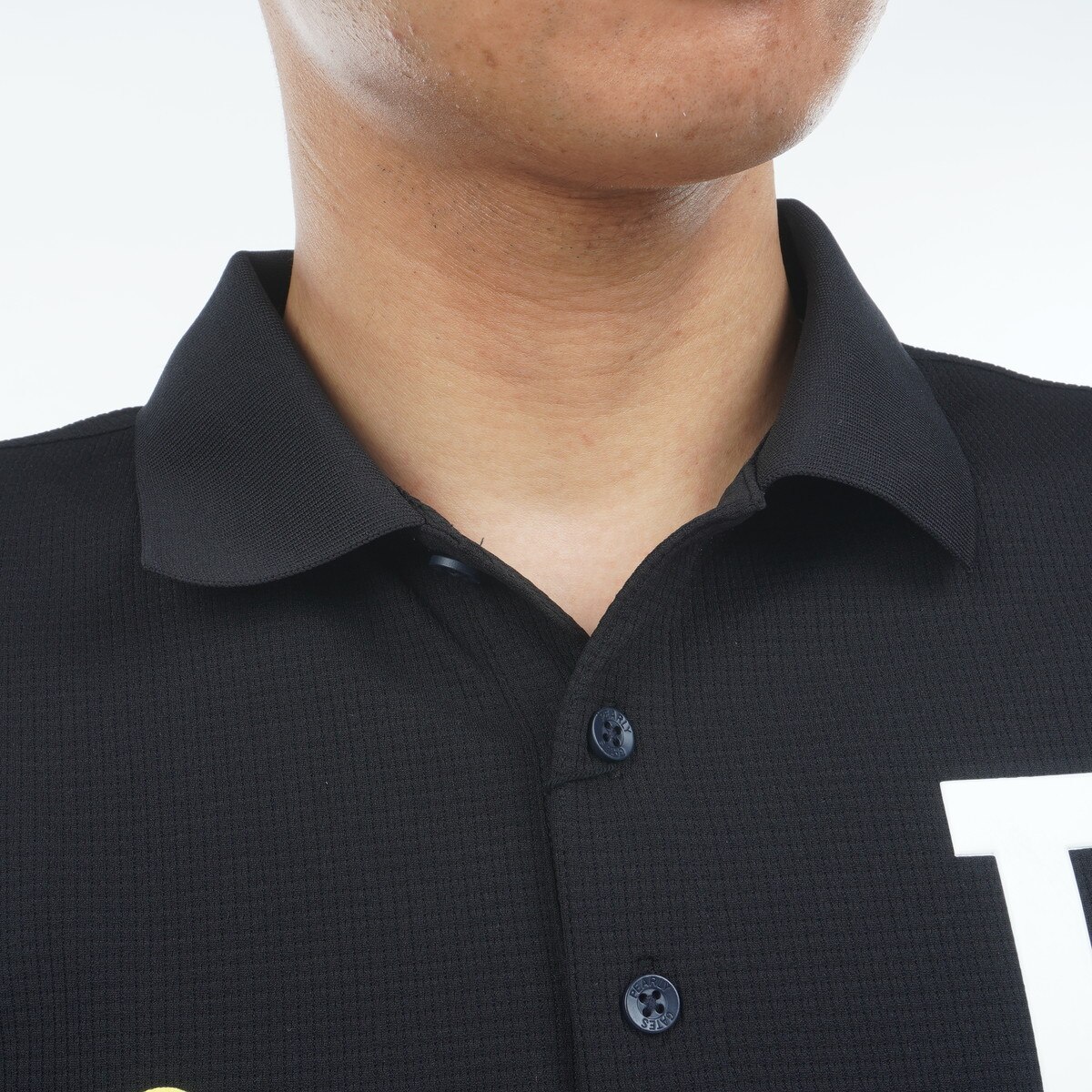 ワッフルメッシュ 半袖ポロシャツ(半袖シャツ・ポロシャツ