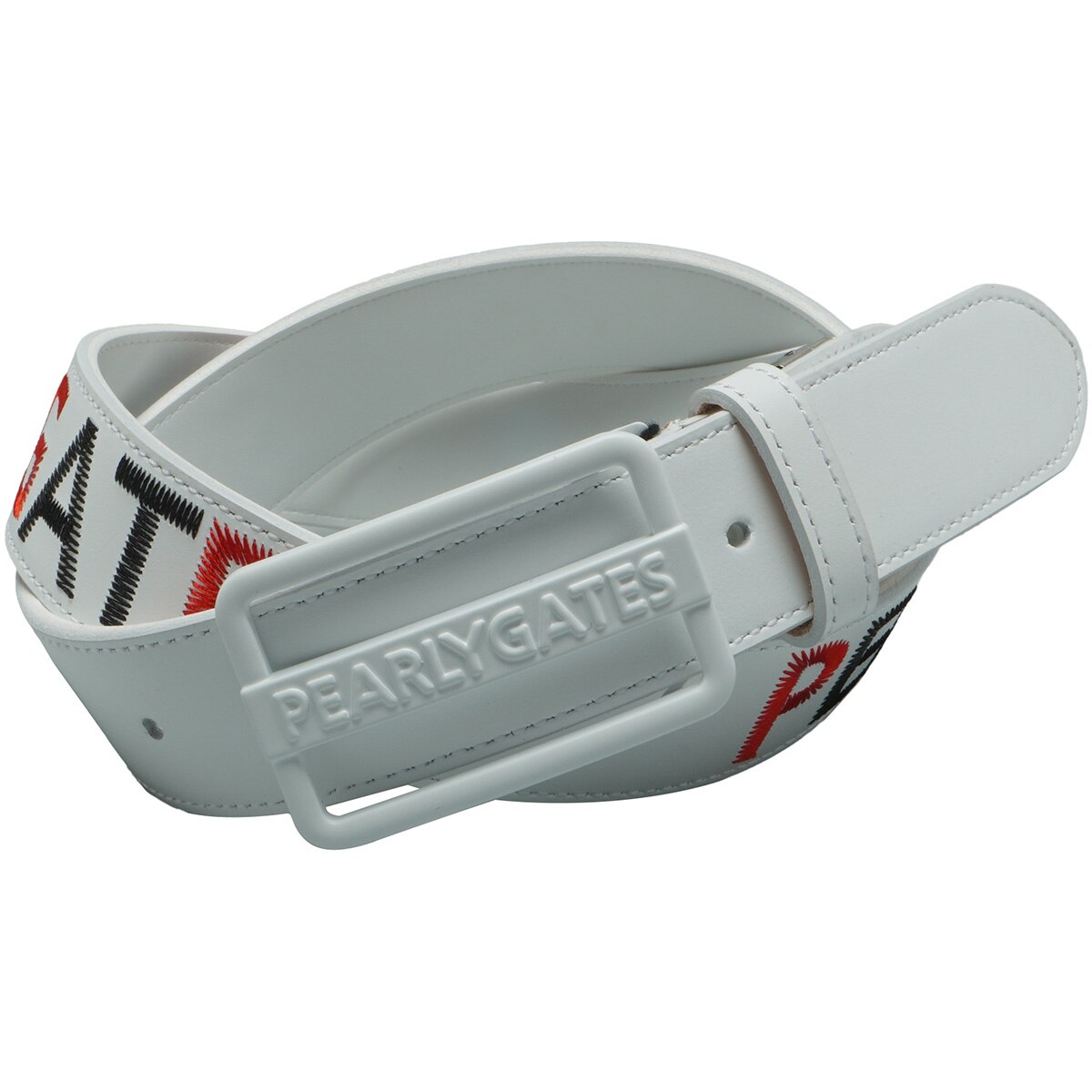 ステッチワークロゴレザーベルト レディス(ベルト)|PEARLY GATES