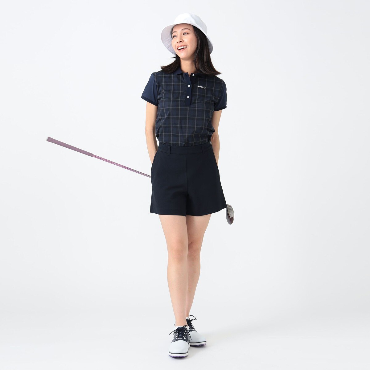 新品　BEAMS GOLF 　ストレッチツイルキュロット BEAMS GOLF（ビームス ゴルフ）PURPLE LABEL / ストレッチツイル