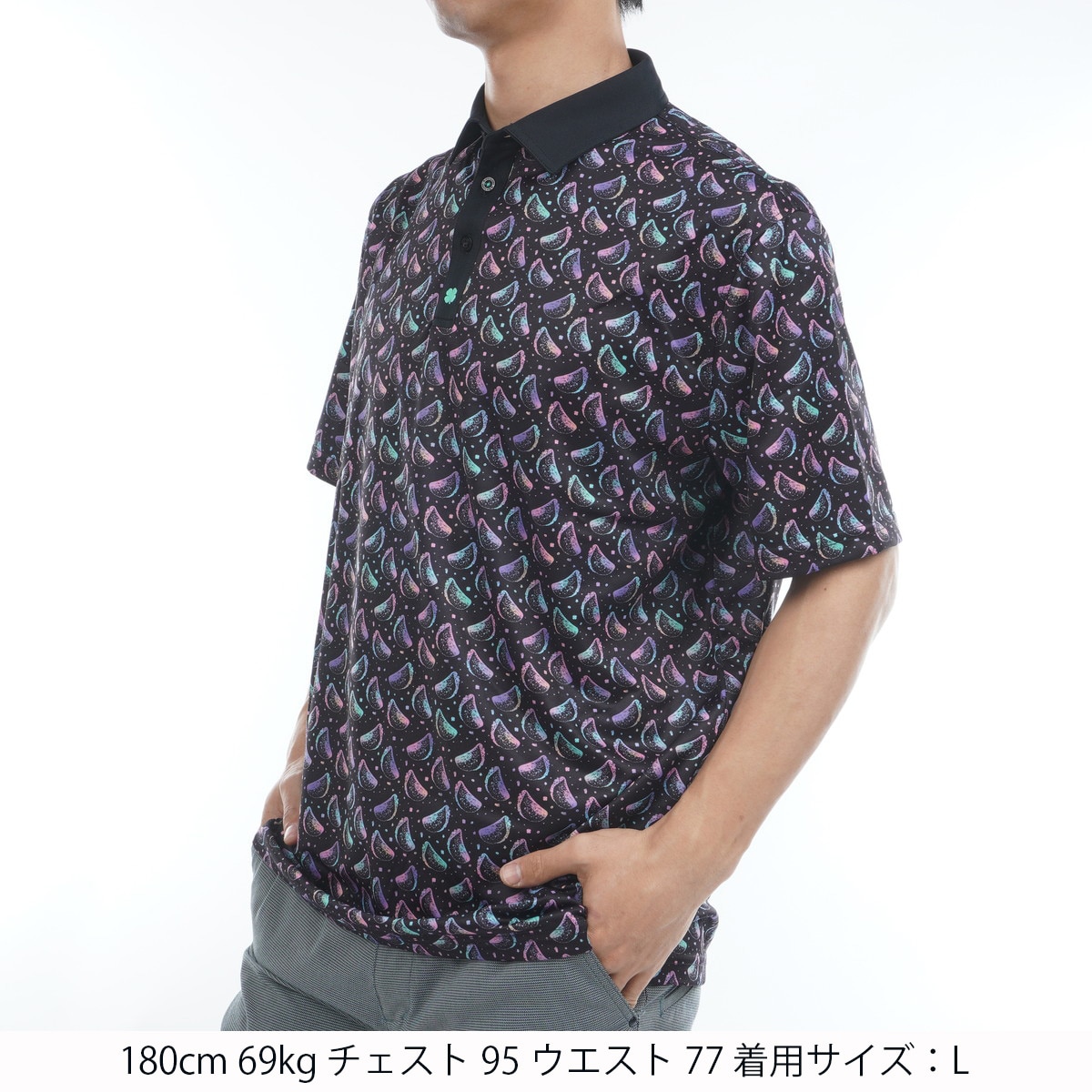ブラック クローバー　BLACK CLOVER　LUCKY TACO 半袖ポロシャツ LUCKY TACO 半袖ポロシャツ(半袖シャツ・ポロシャツ)|BLACK CLOVER