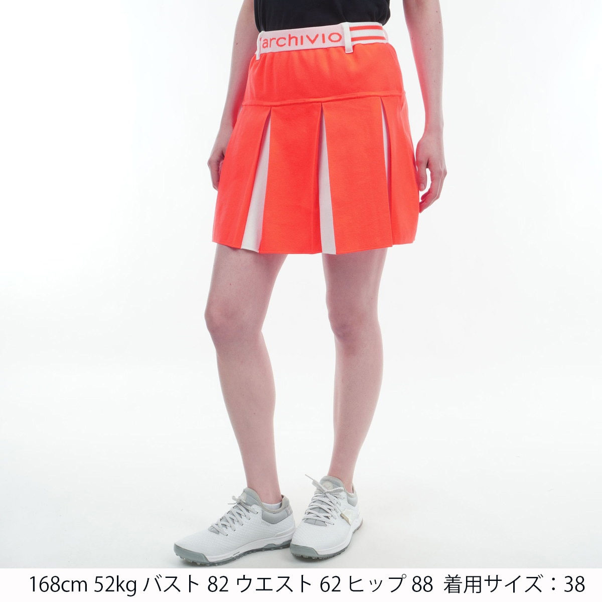 archivio 赤 スポーツ スカート サイズ38 archivio（アルチビオ） coco 未使用品 レディース スカート 38(M) 赤