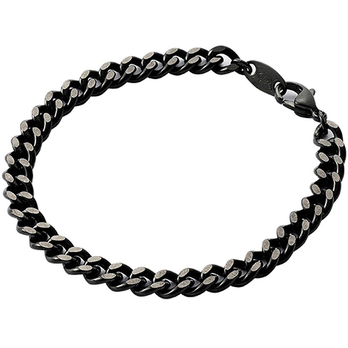 ファイテン　炭化チタンチェーンブレスレット サイズ：M 試着のみ美品！ 炭化チタンチェーンブレスレット 17cm(健康グッズ)|phiten(ファイテン