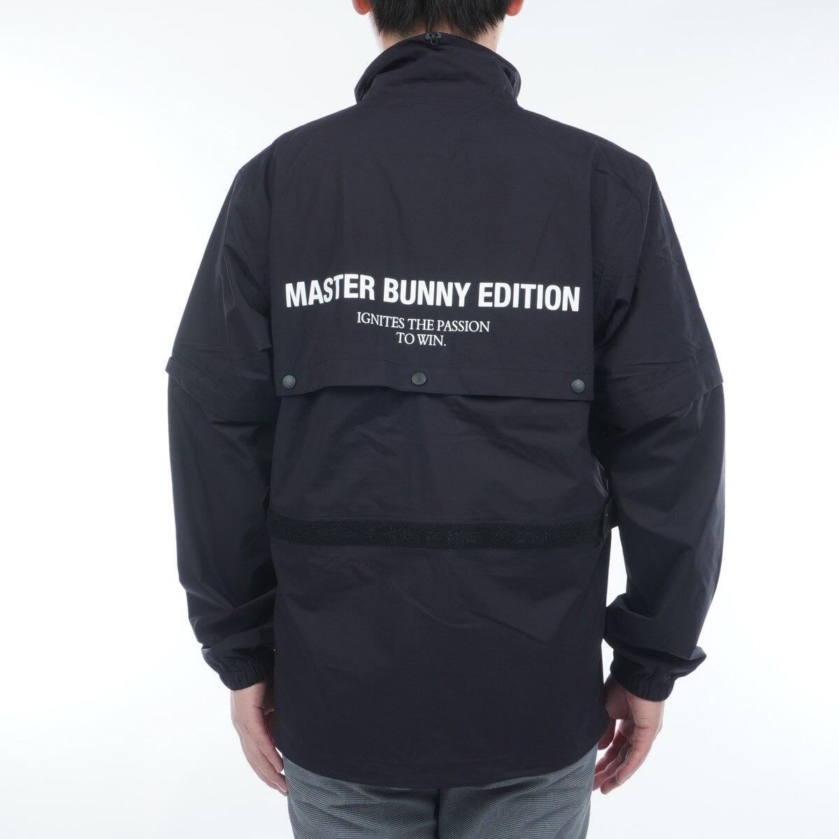 マスターバニーエディション 2WAY ナイロン ブルゾン パープル 1 ゴルフ マスターバニーエディション 2WAY ナイロン ブルゾン パープル 1