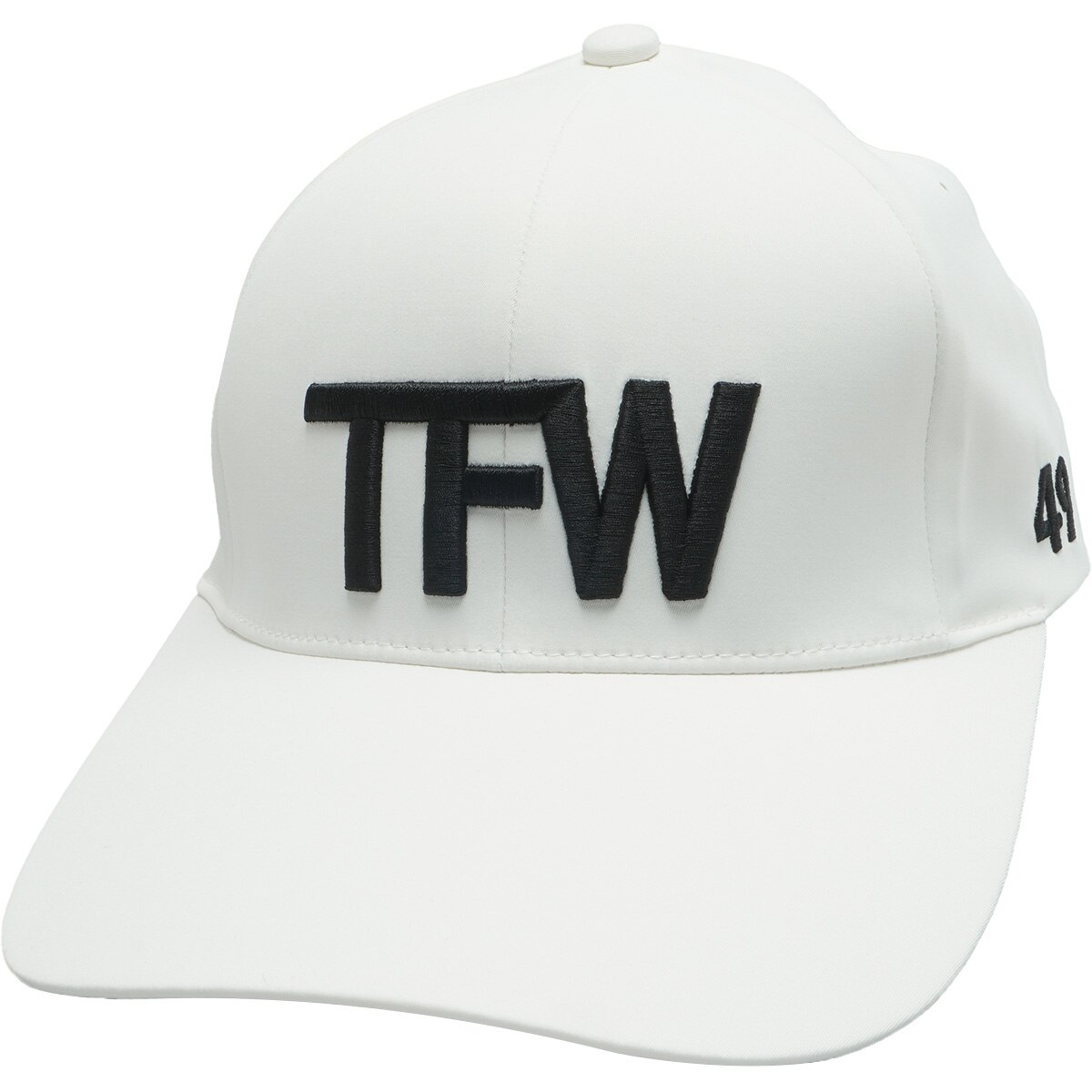 超美品】ティーエフダブリュー ネックウォーマー グレー×白 ロゴ