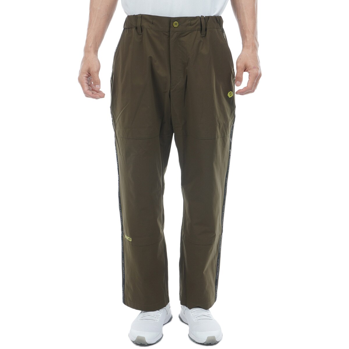 ストレッチ 2WAY サイドストライプ ワイドパンツ(ロングパンツ)|PW