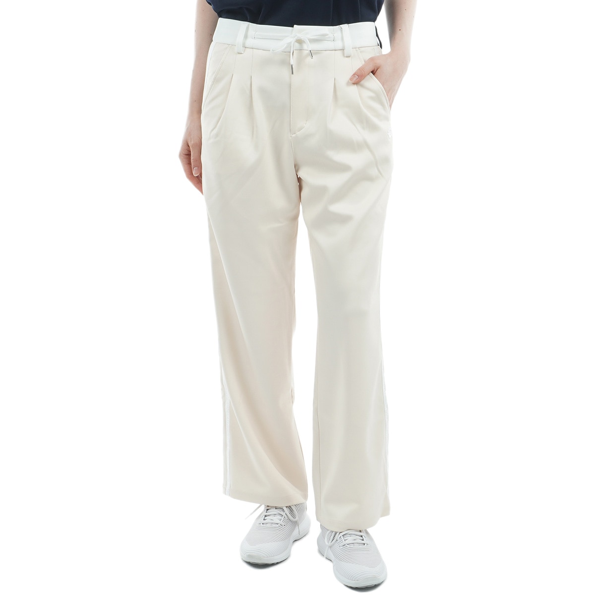 ストレッチ イージーワイドパンツ レディス(ロングパンツ)|PW