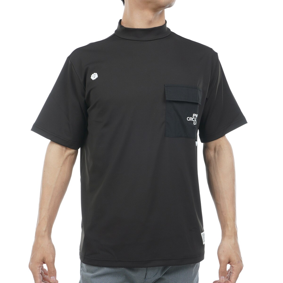 ストレッチ ポケットモック半袖Tシャツ(半袖シャツ・ポロシャツ)|PW