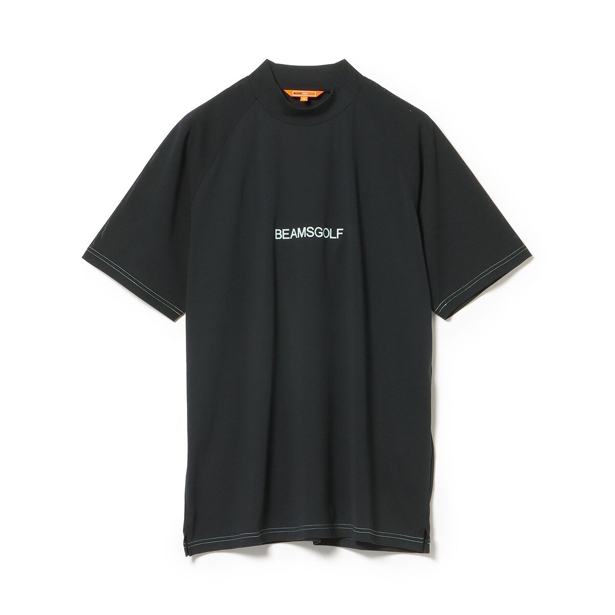 【ビームスゴルフ】人気ロゴマーク×ロゴネーム 半袖ゴルフモックネックシャツL 半袖モックネックシャツ特集｜ビームス ゴルフ なんばパークス店