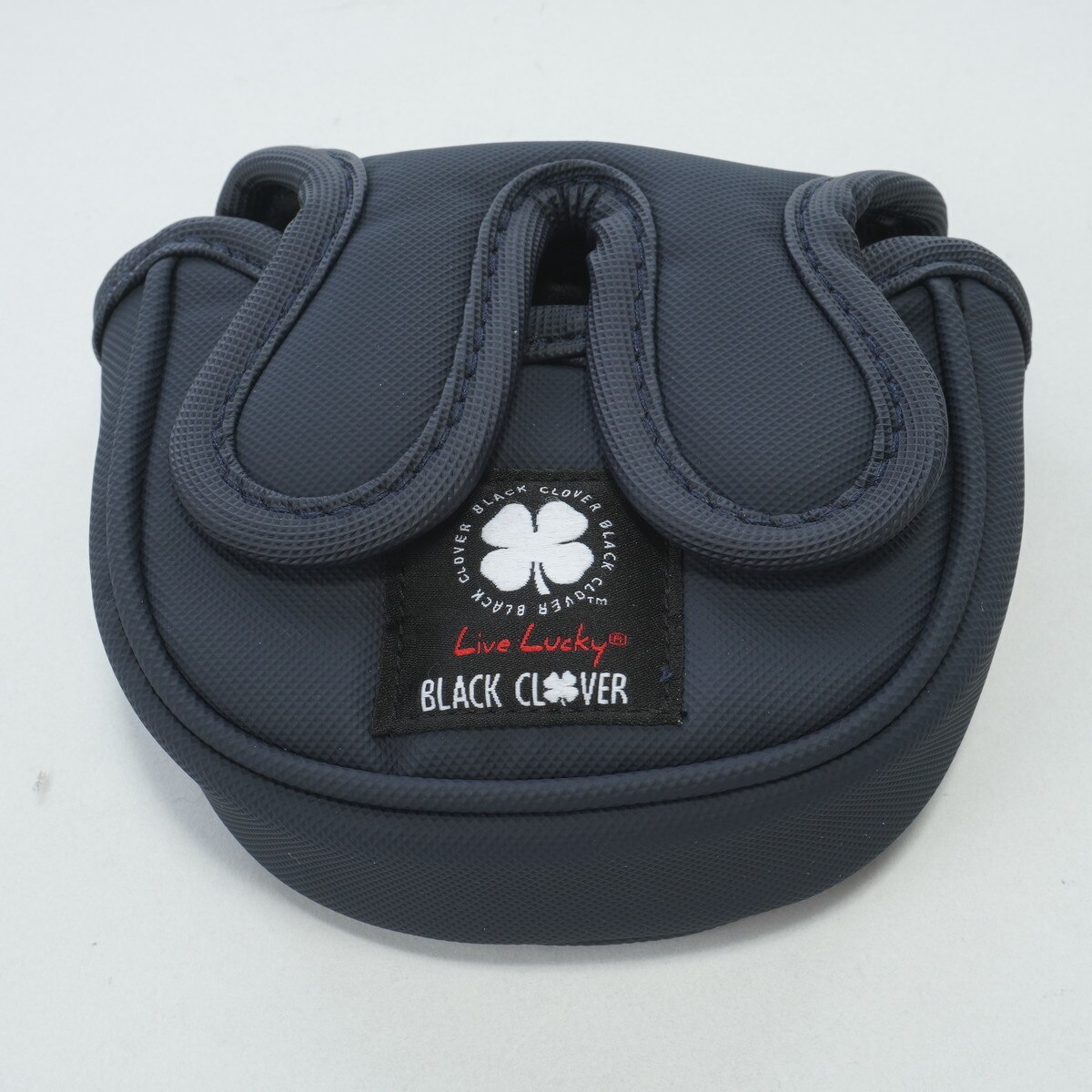 バラ売り可！【ブラック×ブラック×ゴールド】ハンドメイド　ヘッドカバー ハンドメイド バラ売り可！【ブラック×ブラック×ゴールド