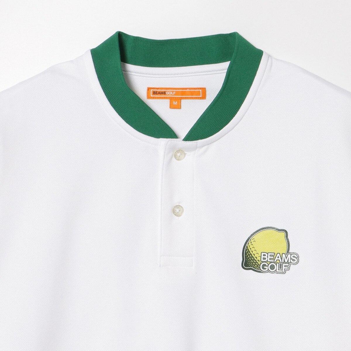 ★美品★BEAMS　GOLF　2024年モデル ブレードカラー　ポロシャツXL BEAMS GOLF（ビームスゴルフ）の「BEAMS GOLF ORANGE LABEL