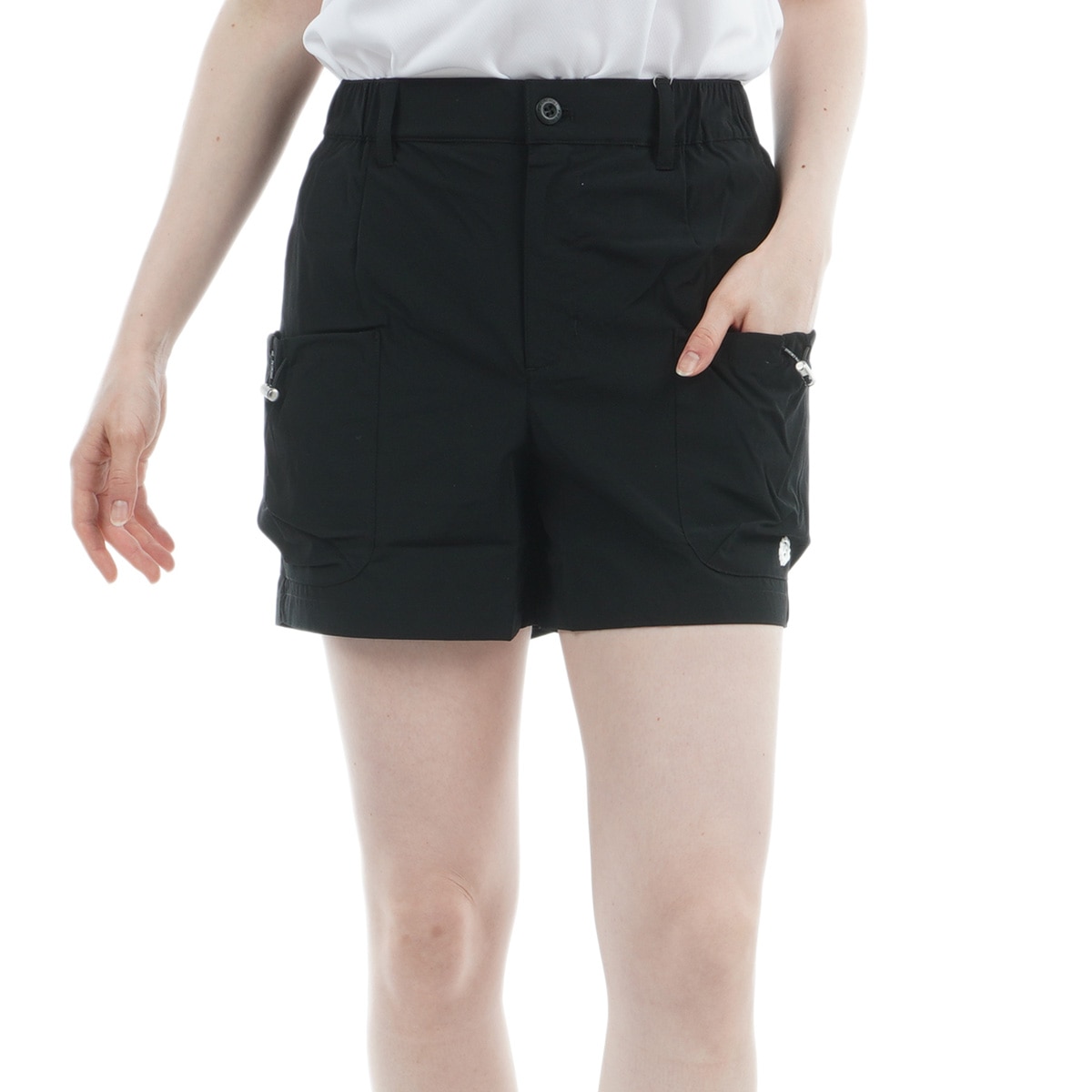 【美品】PW CIRCULUS ゴルフパンツ WOMEN】ベンチレーション テーパードパンツ ゴルフウェア