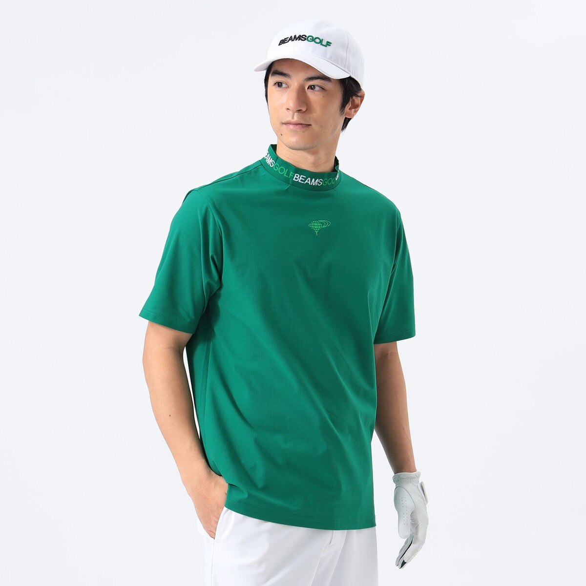 ORANGE LABEL フレックスドライ モックネック シャツ(半袖シャツ