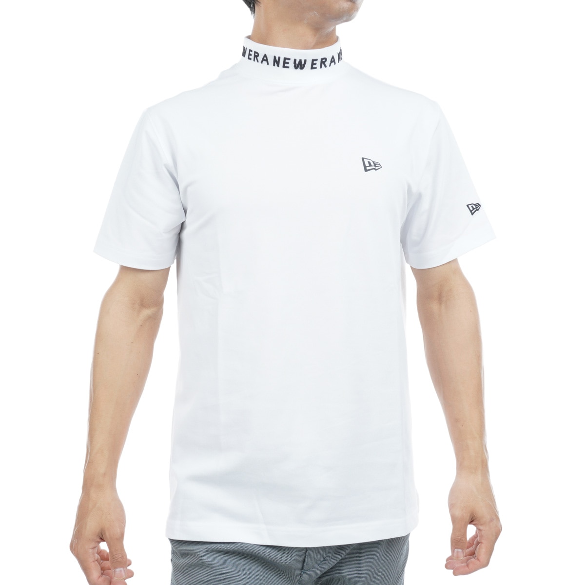 NEW ERA GOLF CLUB ホワイト ハイネック Tシャツ NEW ERA GOLF シャツ (ニューエラ) 通販｜GDOゴルフショップ