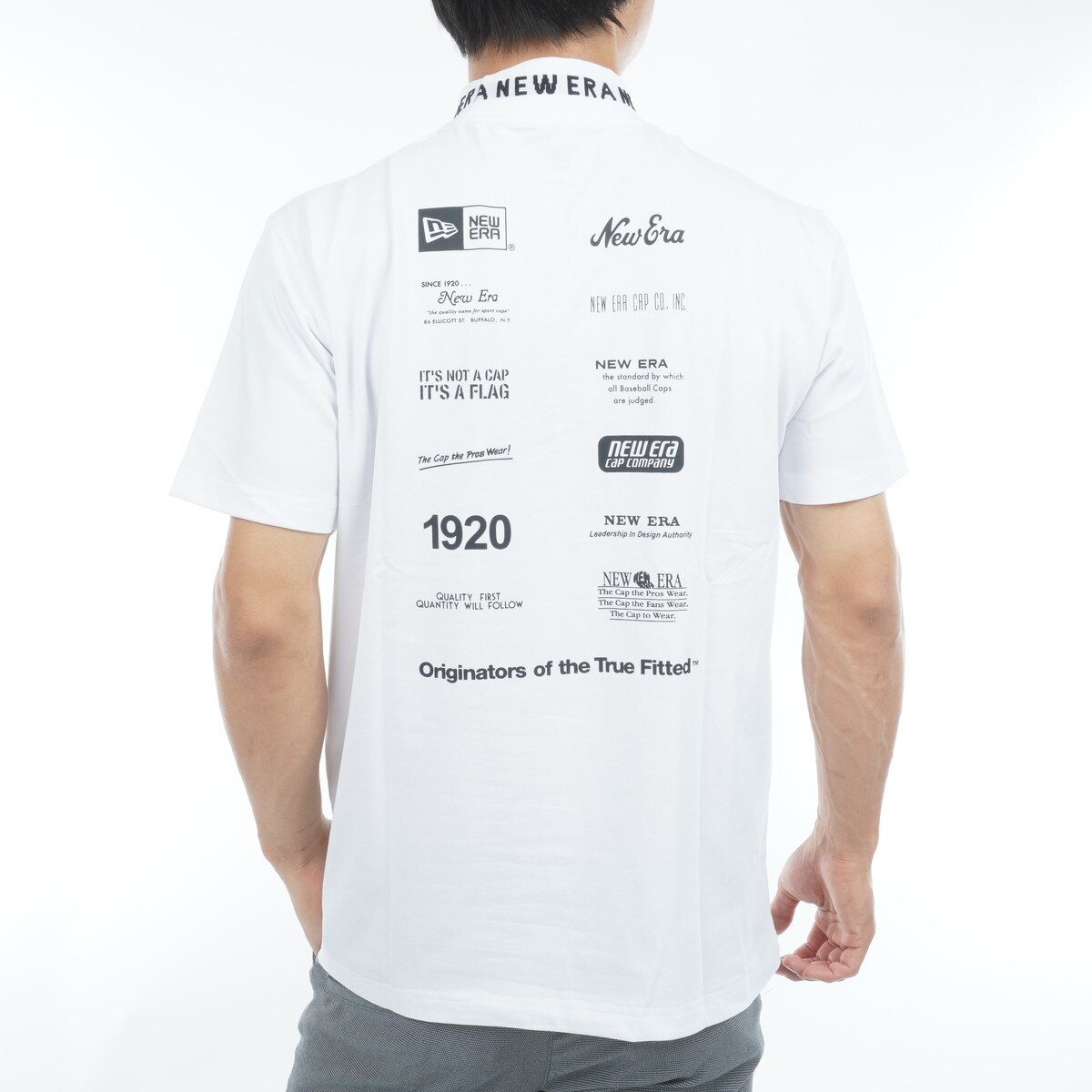 GDO別注 GF ポリ鹿の子 モックネック半袖シャツ(半袖シャツ