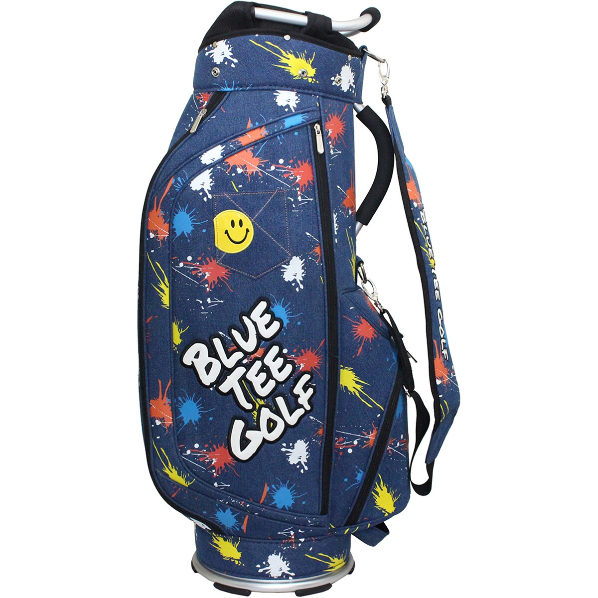 デニムペイント キャディバッグ(【男性】キャディバッグ)|BLUE TEE
