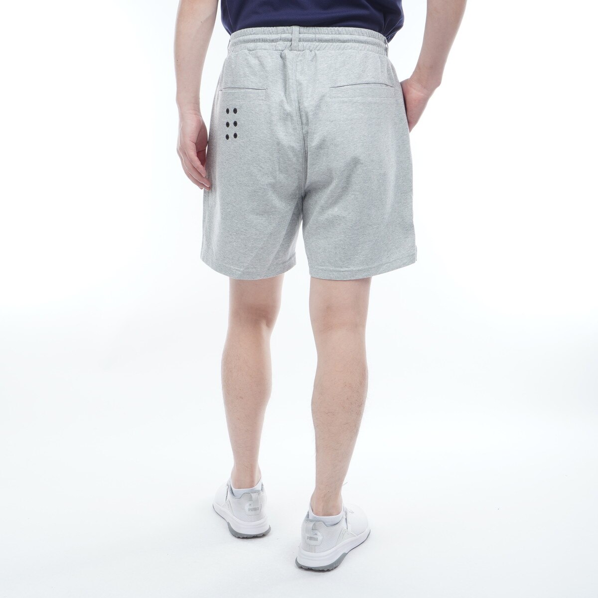 新品　ラッセルノ Russeluno Golf ハーフパンツ　メンズ RUSSELUNO ラッセルノ ハーフパンツ ボーダー柄 ネイビー系 5