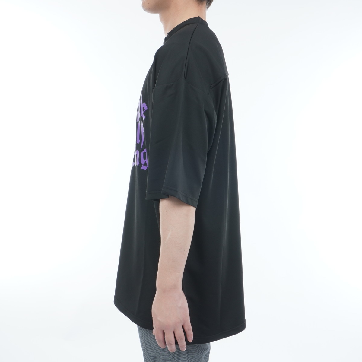 アウトレット】PGG ルーズ モックネック半袖Tシャツ(半袖シャツ