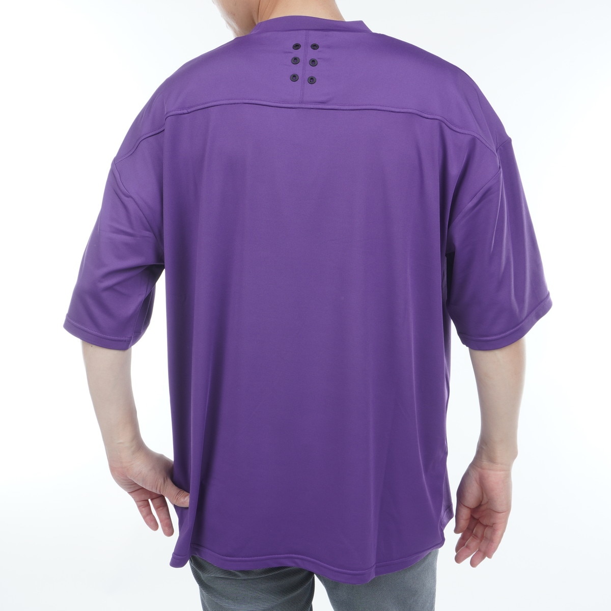 セール・アウトレット】PGG ルーズ モックネック半袖Tシャツ(半袖