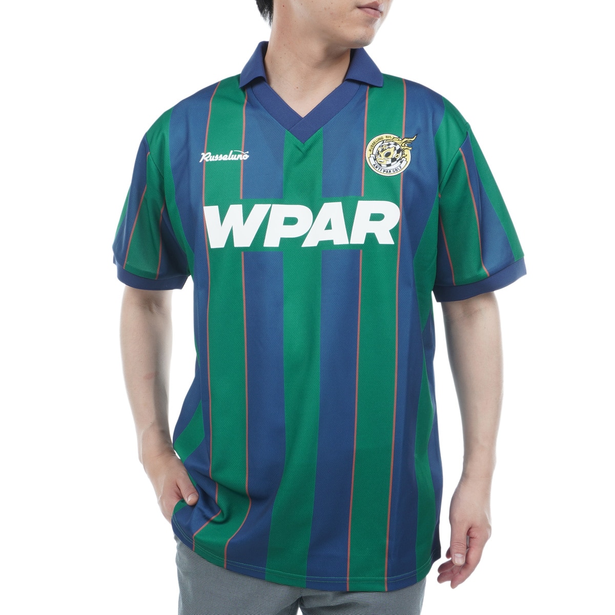 ラッセルノ　ゴルフ　ポロシャツ　サイズ4 サイズ4】ラッセルノ ゴルフ Russeluno Golf 半袖ポロシャツ