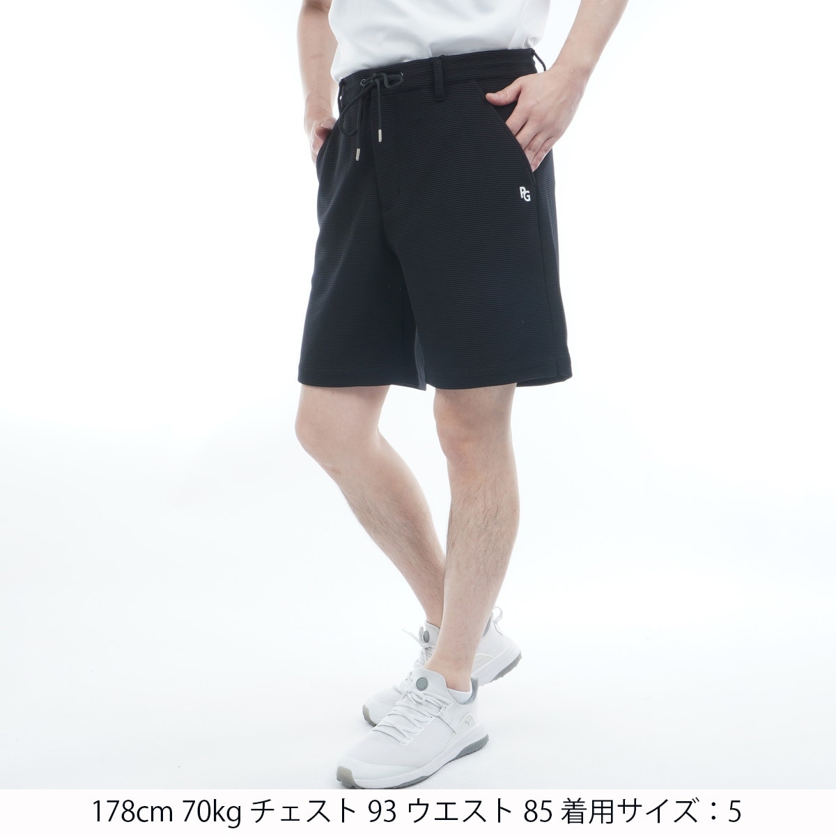 アウトレット】ワッフル調ブリスター ショートパンツ(ハーフパンツ