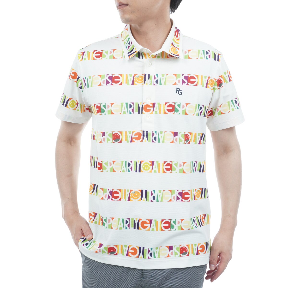 【PEARLY GATES】ビオニコシールボーダー半袖ポロシャツ ビオニコシールボーダー半袖ポロシャツ | PEARLY GATES（パーリー