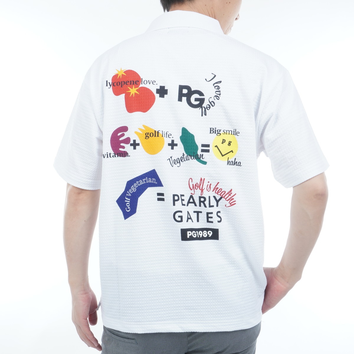 格子サッカー 半袖ポロシャツ(半袖シャツ・ポロシャツ)|PEARLY GATES