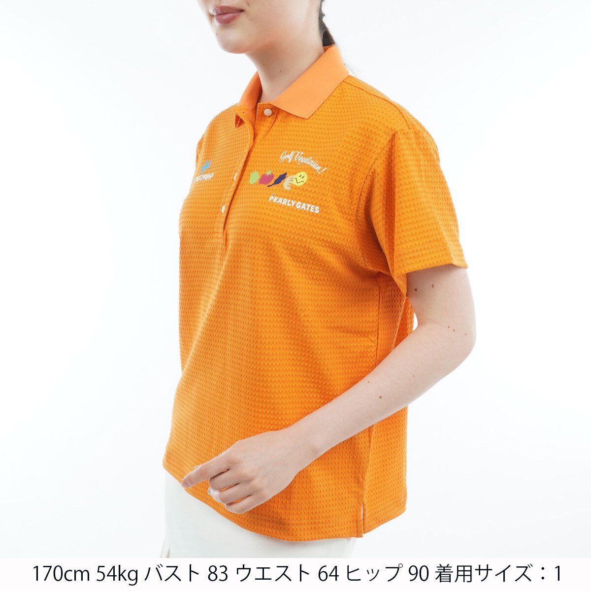 格子サッカー 半袖ポロシャツ レディス(半袖シャツ・ポロシャツ