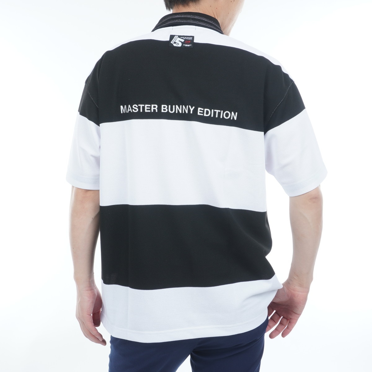 MASTER BUNNY EDITION - 【GOLFウェア】MASTER BUNNY 半袖 鹿の子 ポロシャツ サイズ5 中古 レディース マスターバニーエディション MASTER BUNNY