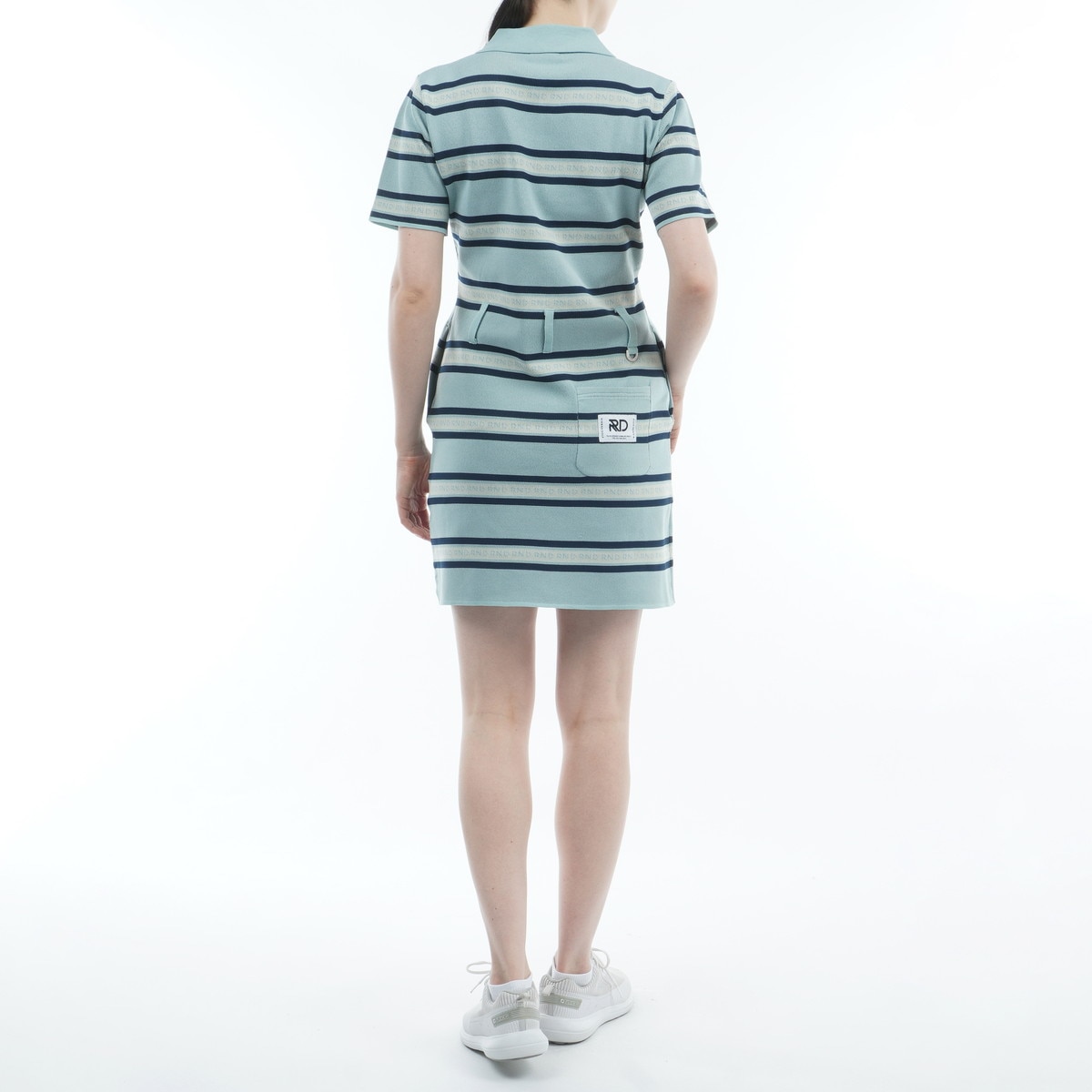 RIENDA GOLF オリジナルラガーポロワンピース RIENDA GOLF | 【一部店舗・WEB限定】【RIENDA GOLF】オリジナル