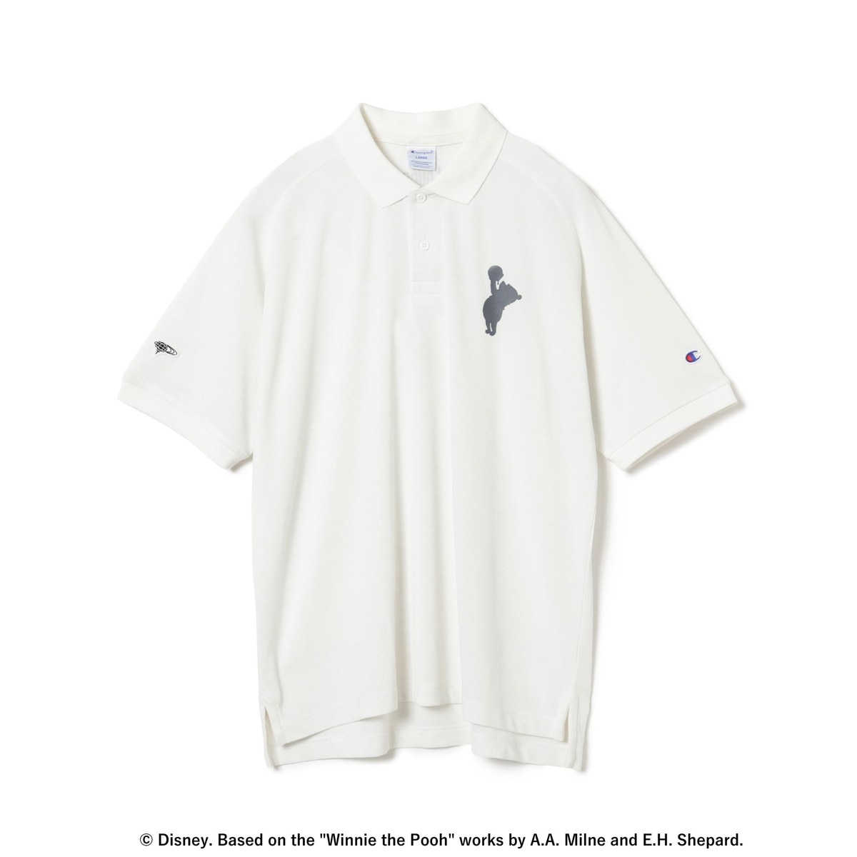 別注 Champion Disney Winnie-the-Pooh ポロシャツ(半袖シャツ
