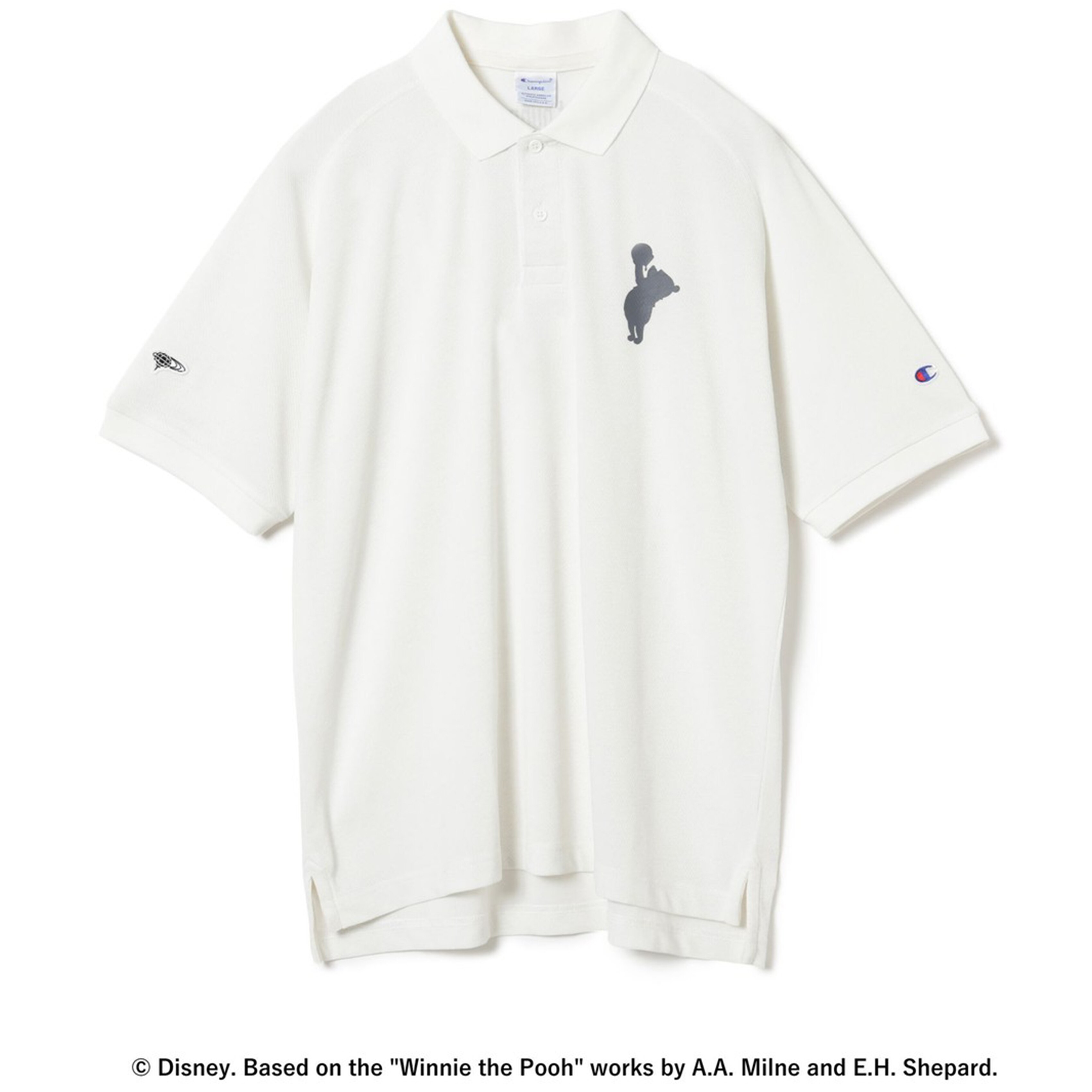 別注 Champion Disney Winnie-the-Pooh ポロシャツ(半袖シャツ