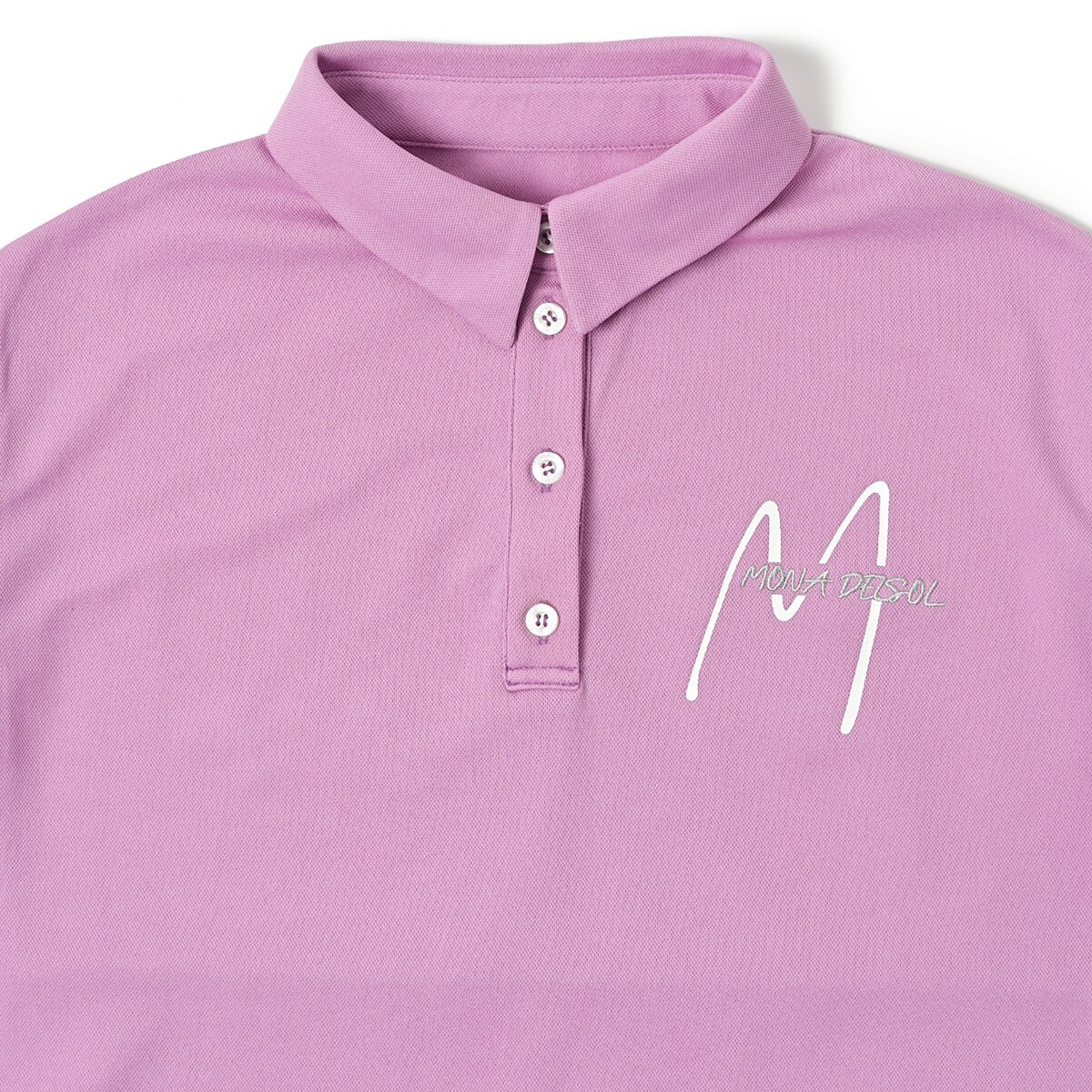 ラウンドヘム鹿の子半袖ポロシャツ レディス(半袖シャツ・ポロシャツ