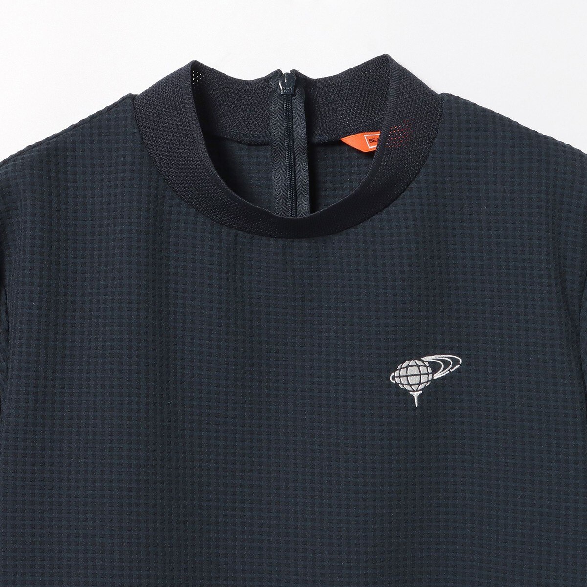 ORANGE LABEL ドットエア(R)モックネックシャツ レディス(半袖