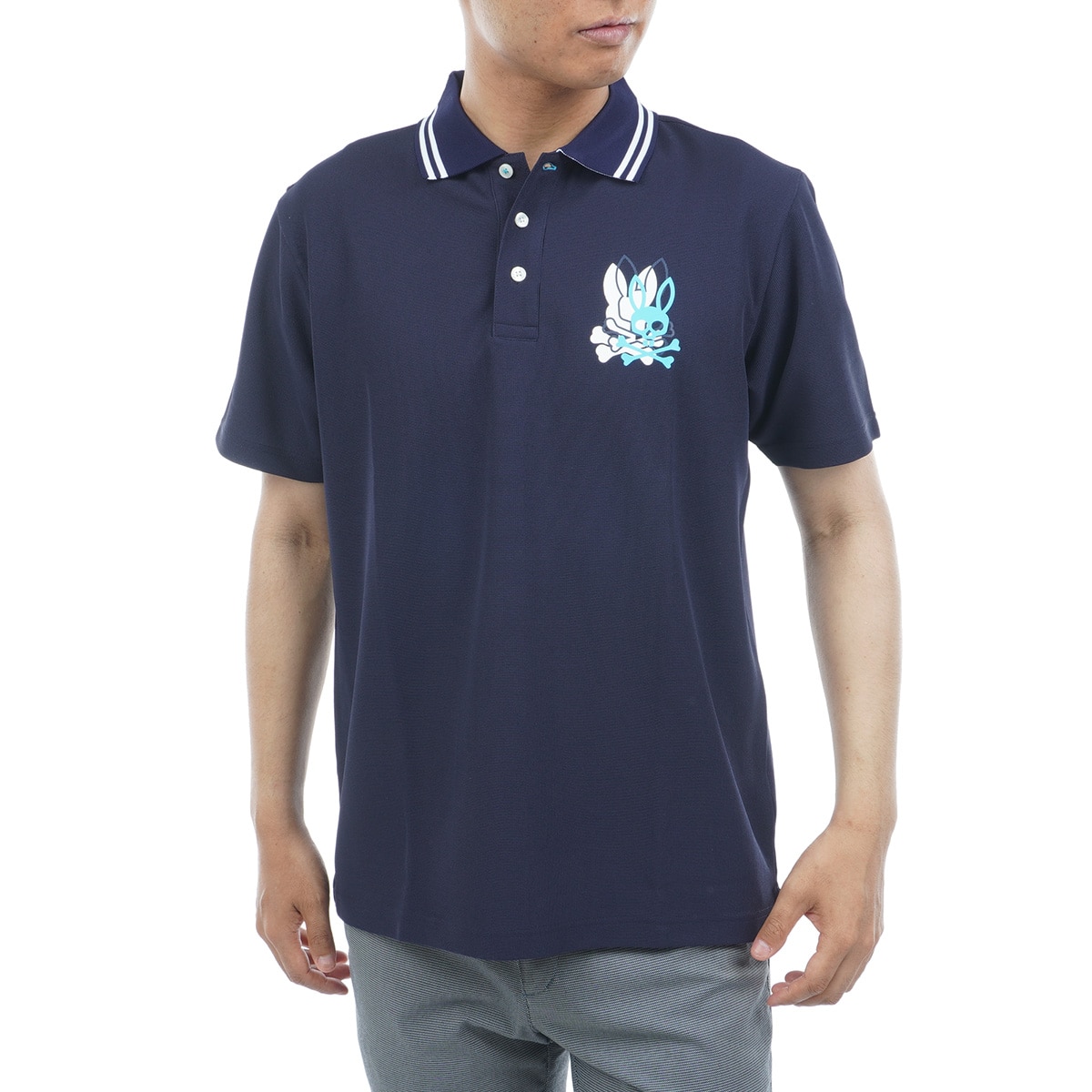 GOLF 3レイヤーバニー 半袖ポロシャツ(半袖シャツ・ポロシャツ)|PSYCHO