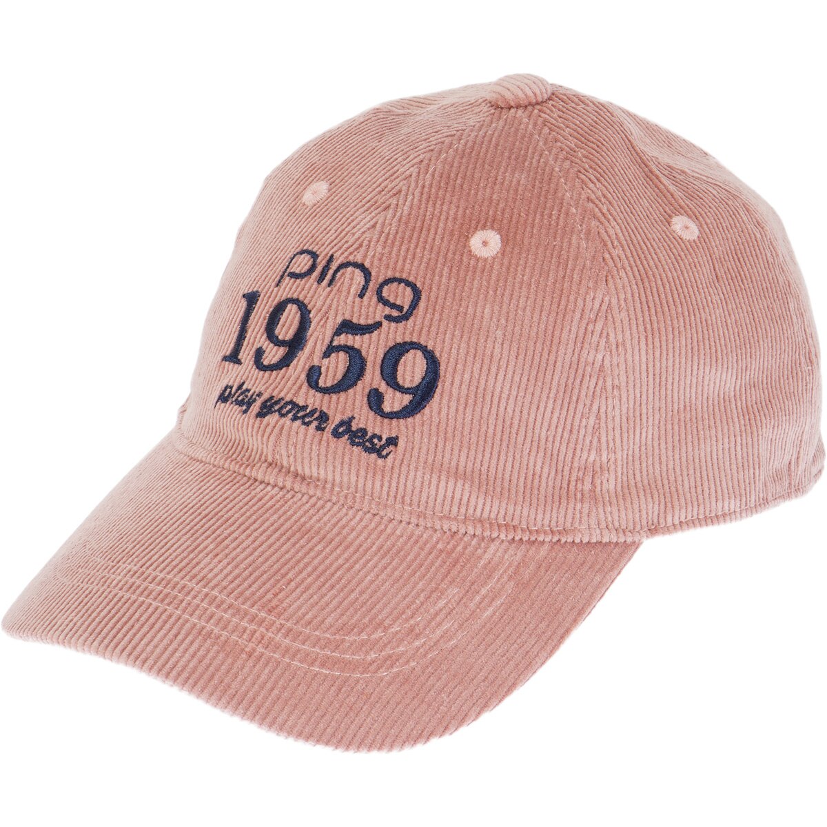 GANNY コーデュロイキャップ ピンク GANNI(ガニー) - Cap Hat Corduroy コーデュロイキャップ