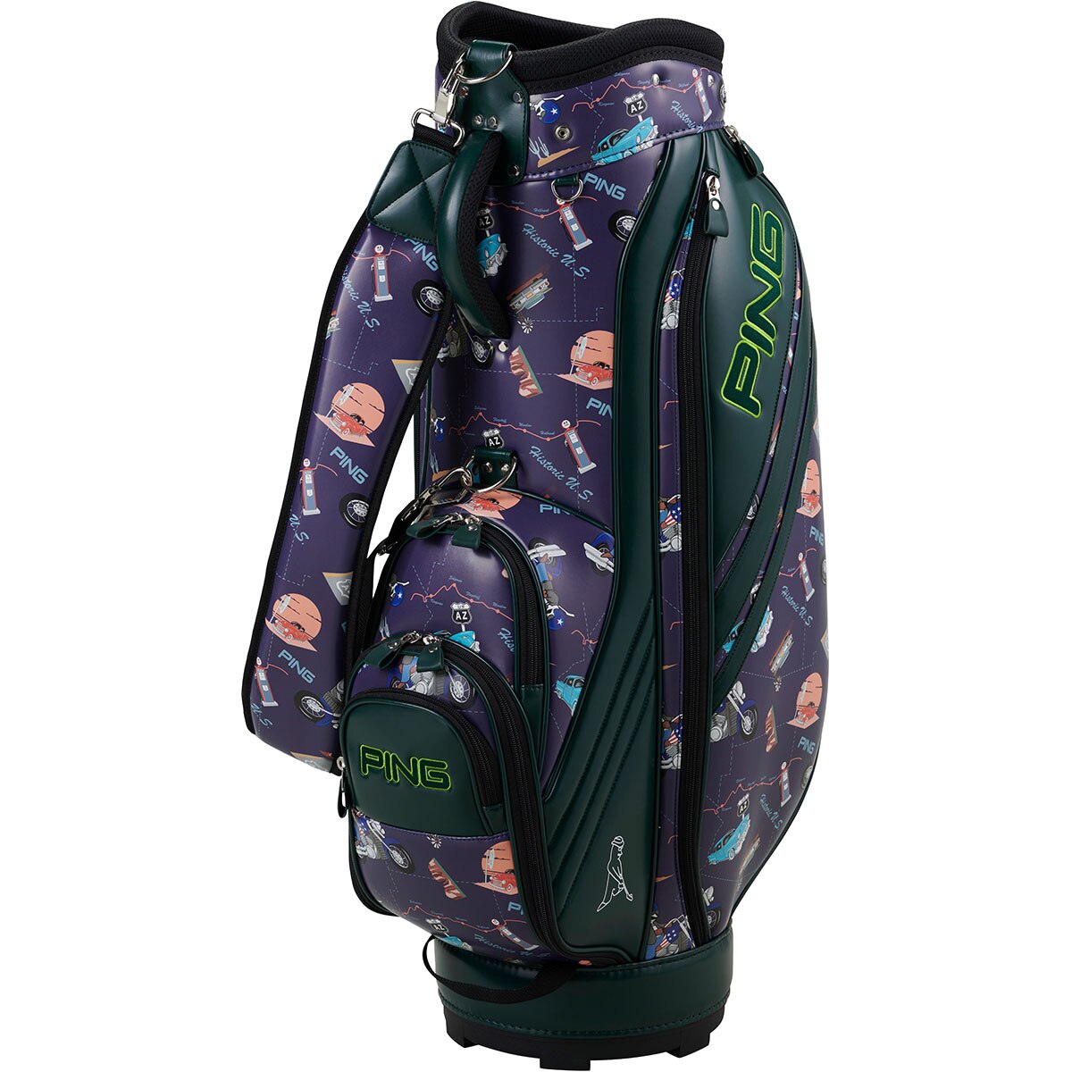 PING ピン OUTDOOR アウトドア キャディバッグ 9型 口枠4分割 Amazon.co.jp: ピン(PING) OUTDOOR 38655 CB-N2504 アウトドア