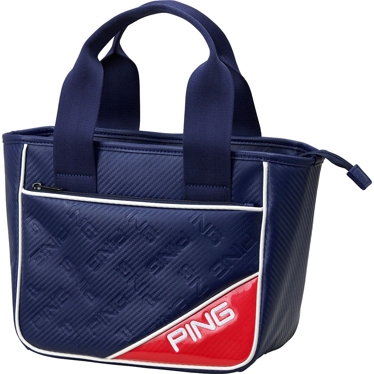 エンボスラウンドトートバッグ(ラウンドバッグ)|PING(ピン) GB