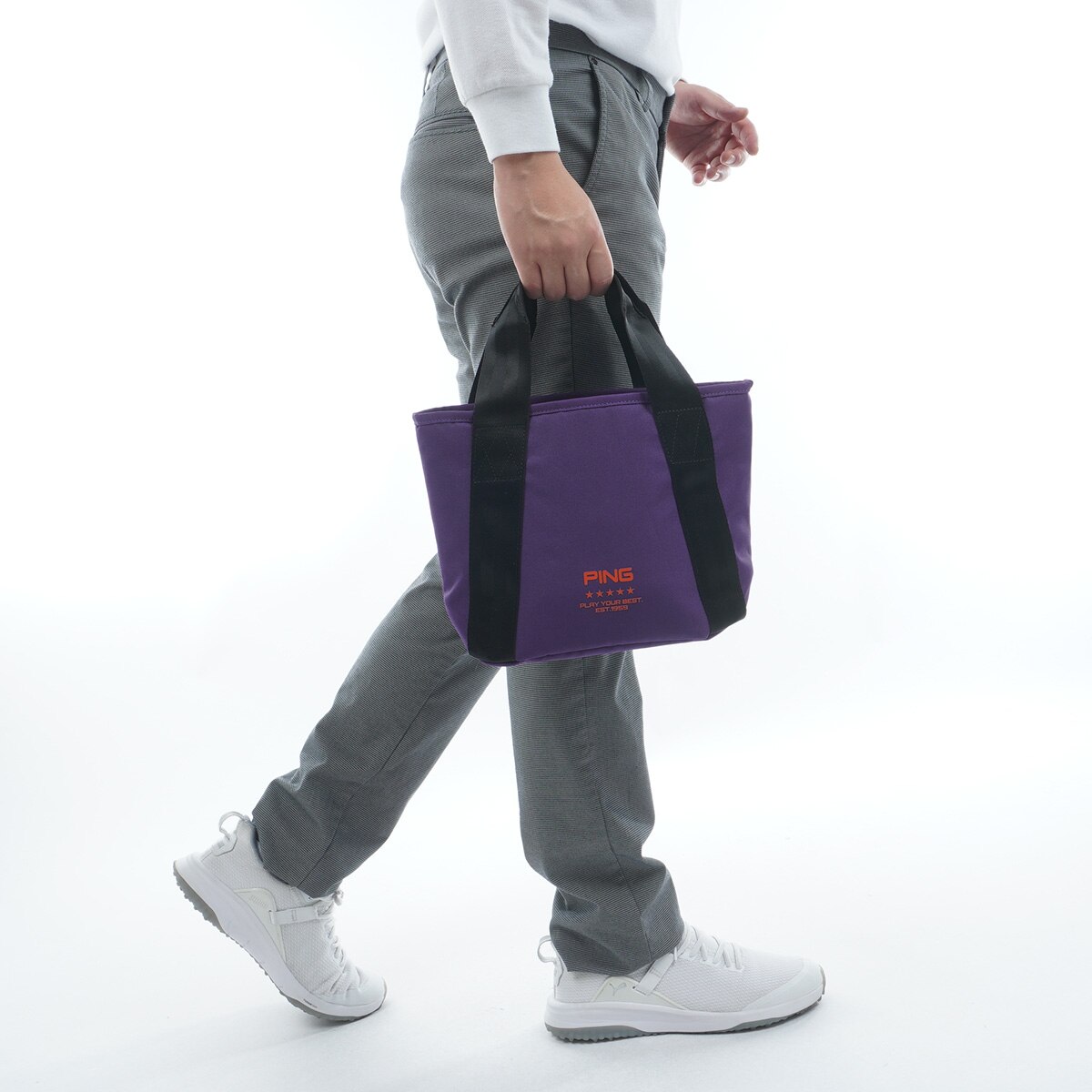 パフォーマンスライン ラウンドトートバッグ(ラウンドバッグ)|PING