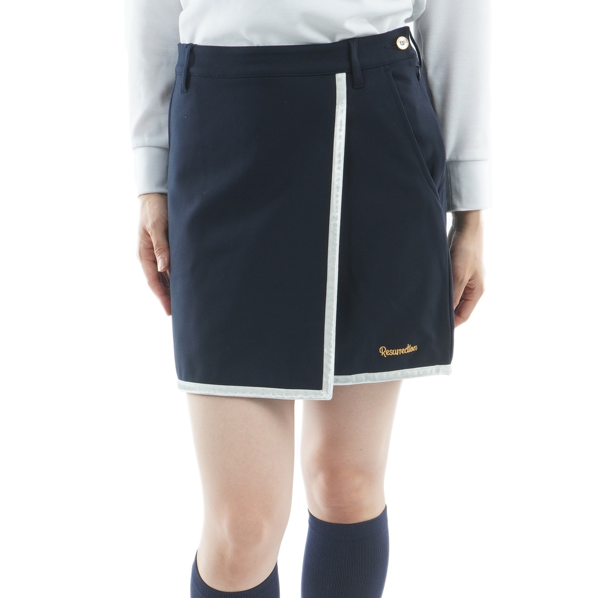 パイピングラインスカート レディス(スカート)|Resurrection