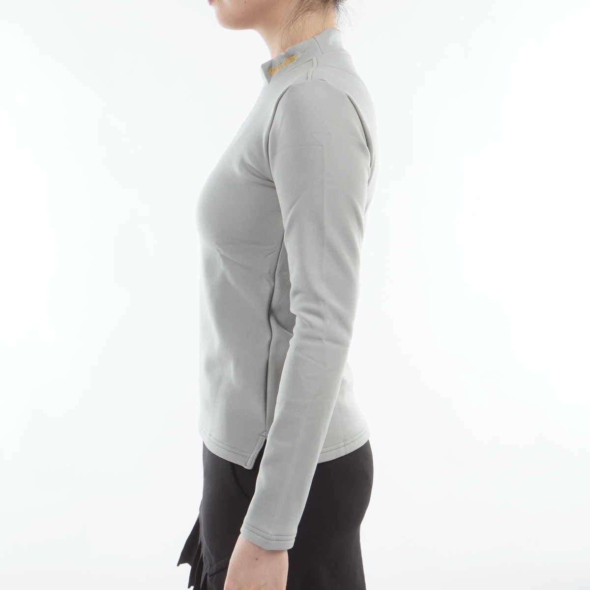 裏起毛ウォームインナーモックネック長袖シャツ レディス(【女性】機能