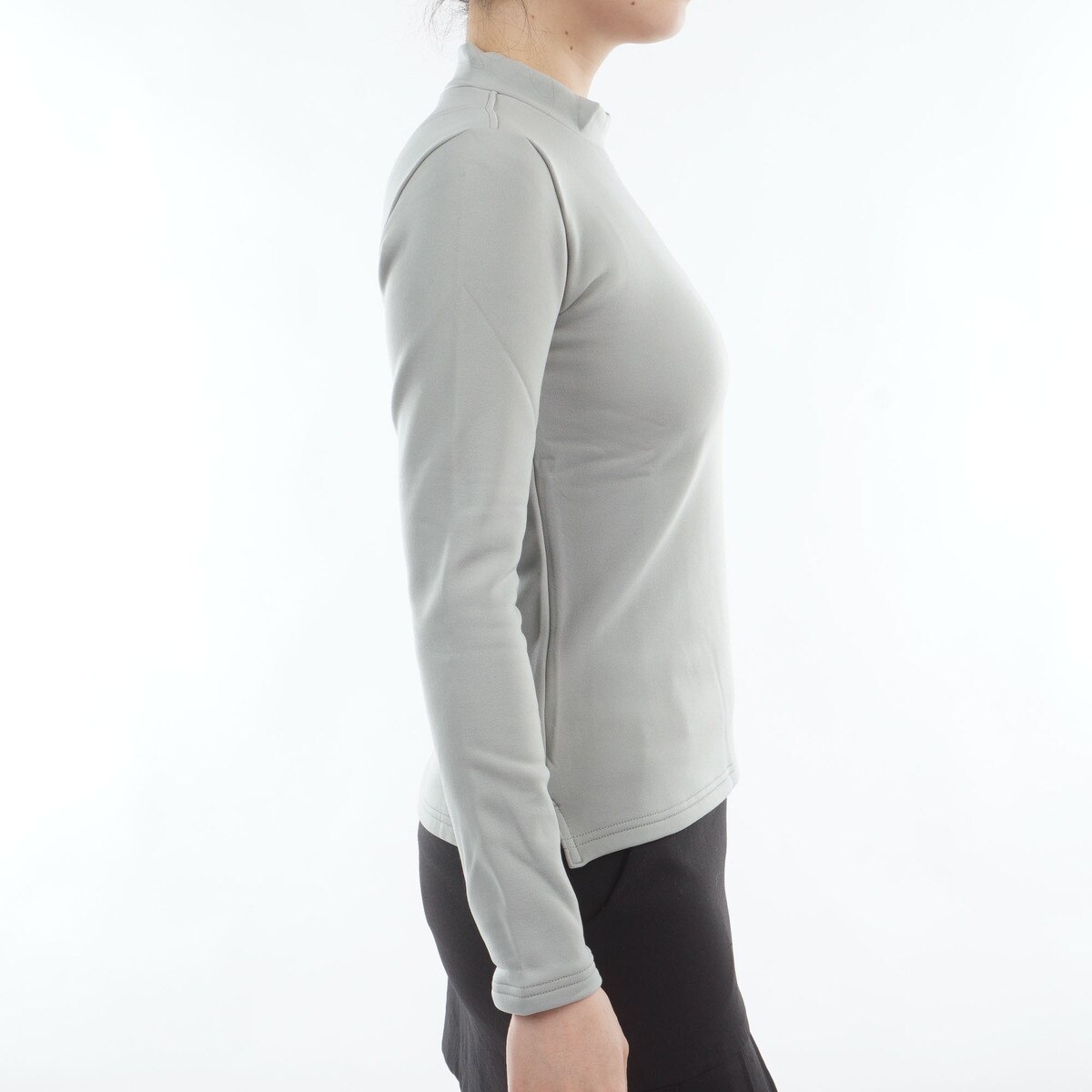 裏起毛ウォームインナーモックネック長袖シャツ レディス(【女性】機能