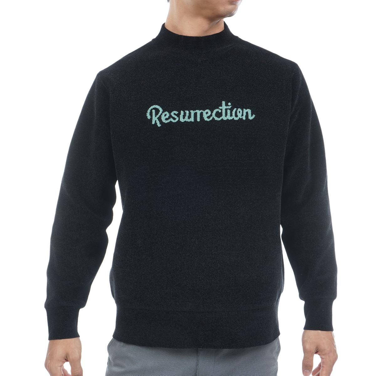 Resurrection セーター アウトレット】エアシャットモールヤーンハイネックセーター(中間着