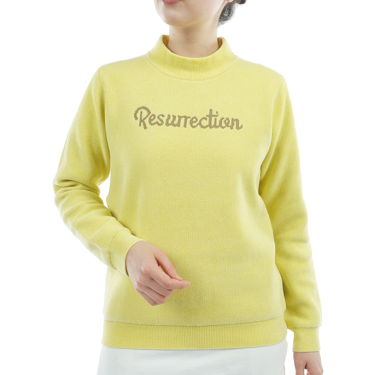 エアシャットモールヤーンハイネックセーター レディス(中間着