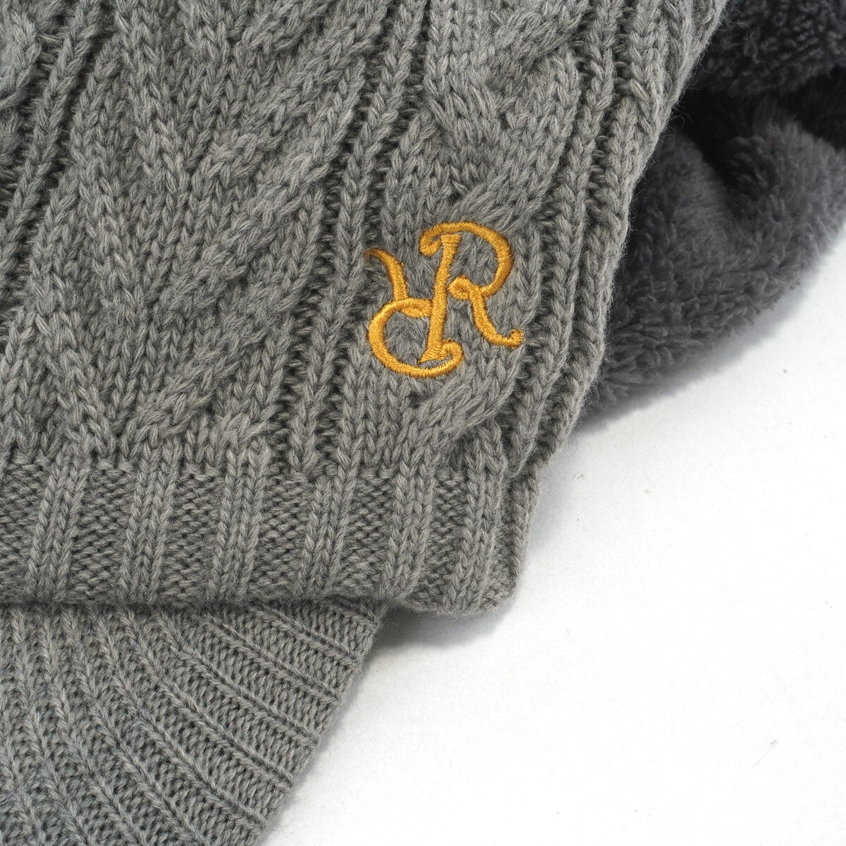 ネックウォーマー付き バイザーニットキャップ(【男性】その他帽子