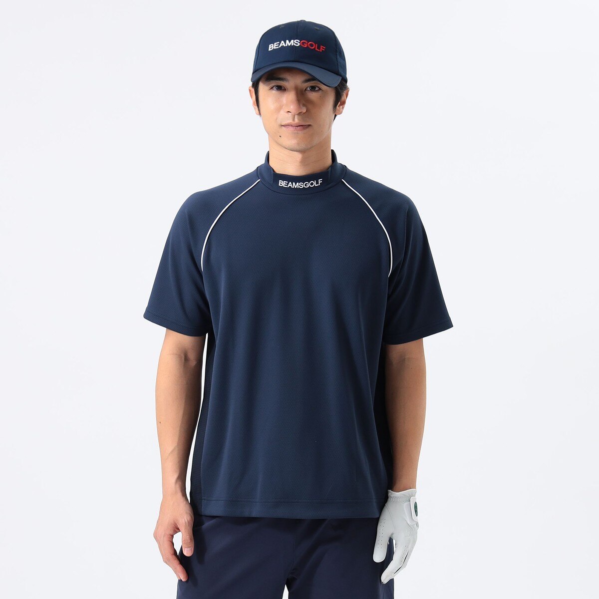 BEAMS GOLF ビームスゴルフラグランスリーブ パイピングポロシャツ黒Ⓛ Amazon.co.jp: [ビームスゴルフ] S/Sスウェット ORANGE LABEL ラグラン