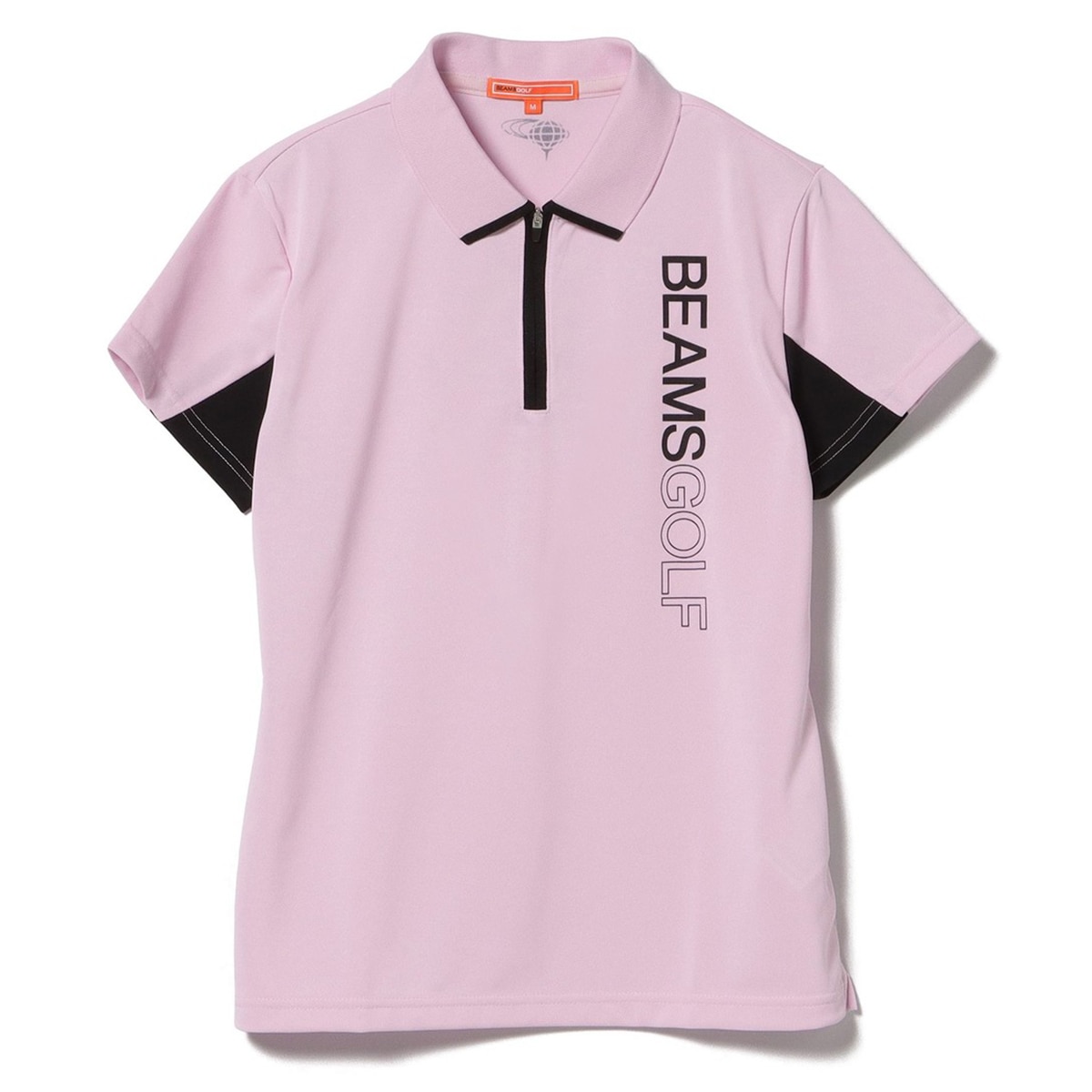 ORANGE LABEL タテロゴ ハーフジップ ポロシャツ レディス(半袖シャツ