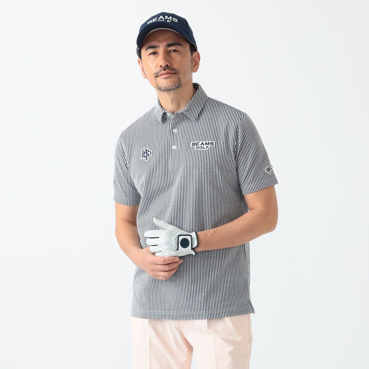 ビームスゴルフ　メンズ　ポロシャツ BEAMS GOLF ポロシャツ ORANGE LABEL / ドットエア（R