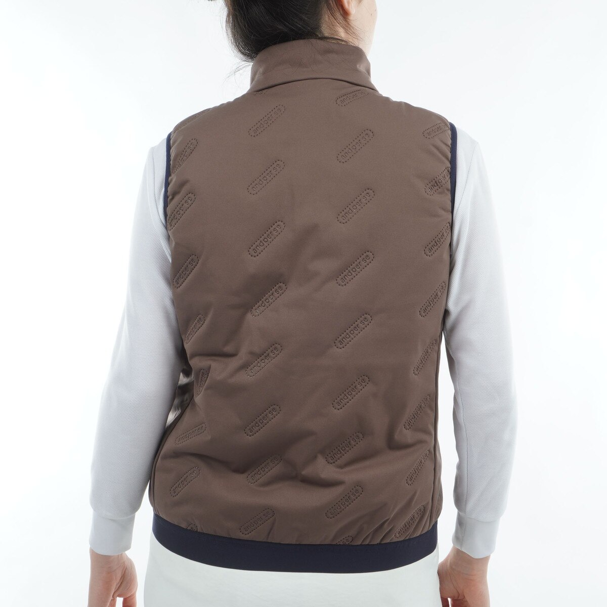 ストレッチ エアジャスター中綿ベスト レディス(ベスト)|and per se