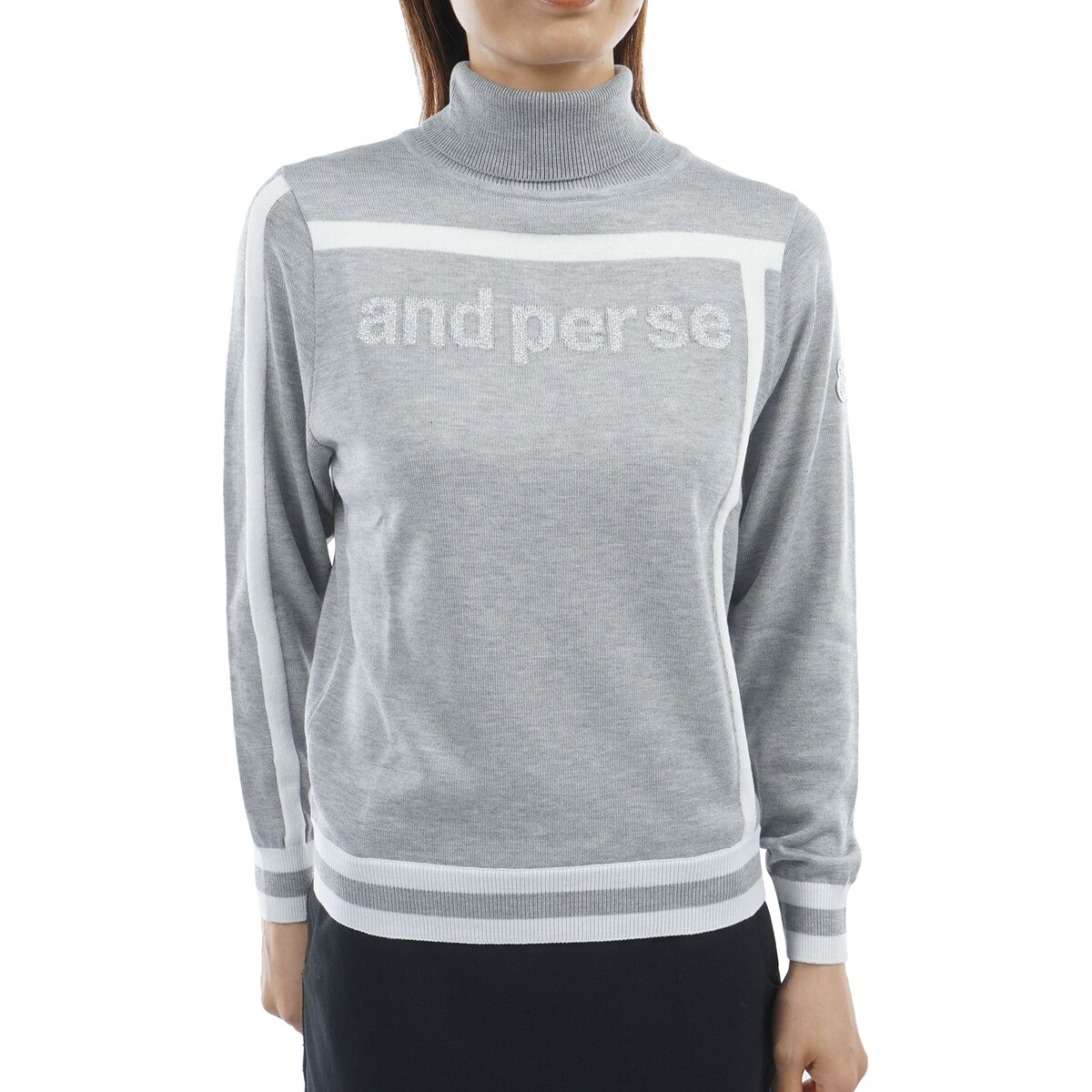 タートルネックセーター レディス(中間着(セーター、トレーナー))|and